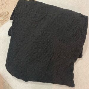 Project 62 black Duvet Cover full/Queen